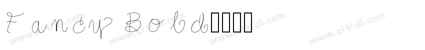 Fancy Bold字体转换